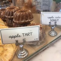 look for carrot symbol  at Le Pain Quotidien in Alexandria