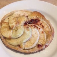Apple tart at Le Pain Quotidien in Alexandria