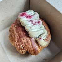 pastry at British Patagonia in North London