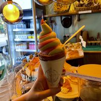 Inside   at British Patagonia in North London