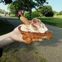 Tiramisu at British Patagonia in North London