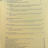 Menu side 2 as of March 2023… Yummmm!   at Plantasia Eatery in Flagstaff