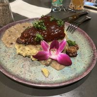 Lentils meatloaf  at Plantasia Eatery in Flagstaff