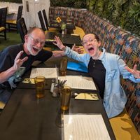 excitement   at Plantasia Eatery in Flagstaff