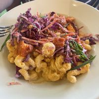 Buffalo “chicken” mac and cheese   at Plantasia Eatery in Flagstaff