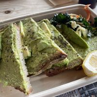 Avocado toast  at Le Pain Quotidien - Pennsylvania Ave in Washington