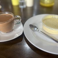 Chai tea and sweet Shahi Kheer dessert    at Al-Jabrez Halal in Paranaque