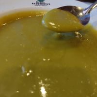 My favorite soup on road trips 😋 at Pea Soup Andersen's  in Santa Nella