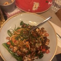 Bang bang Cauliflower I thought was really yummy  at Postino Lounge in Welwyn Garden City