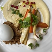 Hummus root veg  at Blumental in Berlin