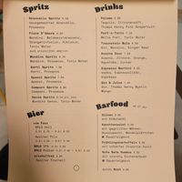 Menü at Blumental in Berlin