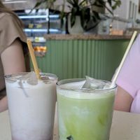 Purple Cloud and Matcha Island at Blumental in Berlin