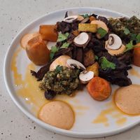 BBQ Fantastico with added tofu at Blumental in Berlin