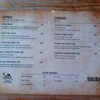  at Tokoton Ramen in South East London