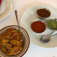 Mixed Pickle and Chutneys (vegan) at Rose Indian Cuisine in San Francisco