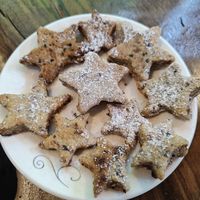 Almond Cookies at Cafe-Bazar OM - temporarily closed in Monteverde