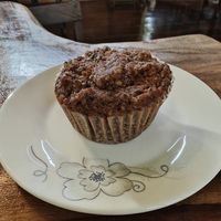 Muffin at Cafe-Bazar OM - temporarily closed in Monteverde