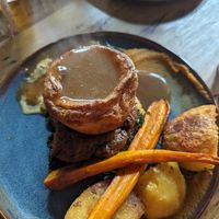 Steak roast , gravy was amazing at LD's Kitchen - The Black Heart in North West London