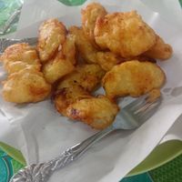 Fried banana at Kiwi Orchid in Ranong