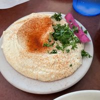 Hommous  at Shesco Mediterranean Grill in Grand Rapids