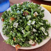 Tabbouli  at Shesco Mediterranean Grill in Grand Rapids