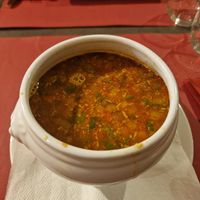 Mulligitawny soup at Annapurna in Leuven