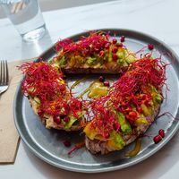 Avocado Toast at Café Brühbar  in Baden
