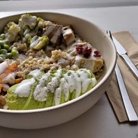 Protein Bowl at Café Brühbar  in Baden