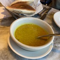 Lentil soup at Olive & Lime Cafe in Columbus