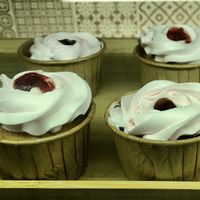 Cupcakes  at Seva Cafe in Central Singapore