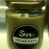 Jars of kaya  at Seva Cafe in Central Singapore