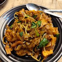 Fried kwayteow at Seva Cafe in Central Singapore