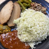 Nasi Lemak  at Seva Cafe in Central Singapore