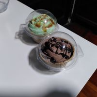 Pandan leaf and chocolate at Seva Cafe in Central Singapore