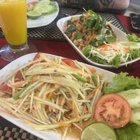 Papaya saladd  at Pit Thai Food in Phuket