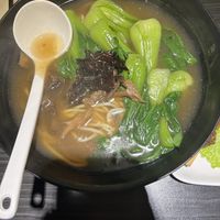 Mushroom noodle soupp  at VegeDelight 波羅蜜養生素食 in Toronto