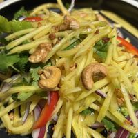 Mango salad  at VegeDelight 波羅蜜養生素食 in Toronto