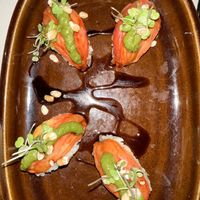 Vegan sushi roll   at La Mar Cebichería Peruana in San Francisco