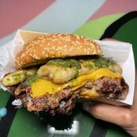 Burger  at Papi Smash Burger in Orlando