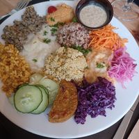 Dish of of the day, vegan version at Appelier in Ghent