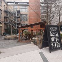 Exterior (in winter) at Rüsterei in Zurich