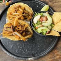   at Taco Station in Monteverde