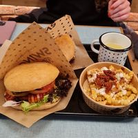 Bacon Burger at Swing Kitchen in Munich