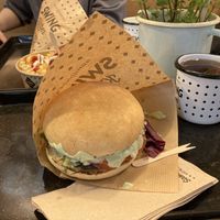 Italian Burger  at Swing Kitchen in Munich