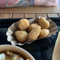 Cheesy jalapeño poppers   at Swing Kitchen in Munich