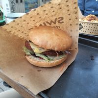 Vienna Burger at Swing Kitchen in Munich