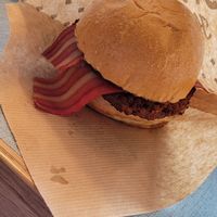 Bacon Burger at Swing Kitchen in Munich