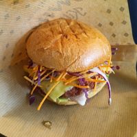 Cheese Burger at Swing Kitchen in Munich