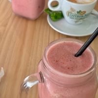 Vegan Smoothies / coffee with plant based milk  at Querida Nieta in Malaga
