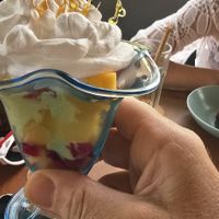 Fruit sundae at Beach Walk Koh Rong in Koh Rong